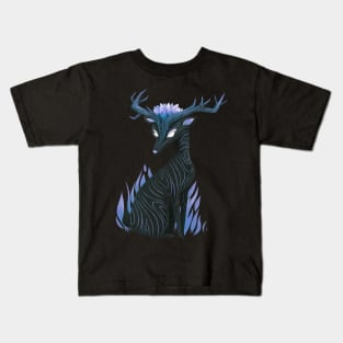 Deer Purple Kids T-Shirt